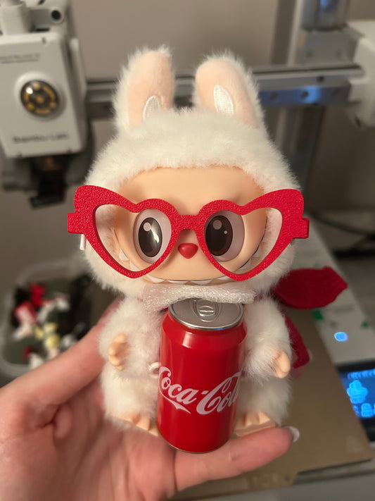 Labubu Custom Glasses Set - 3D Printed Labubu Accessories - Give your Labubu Style