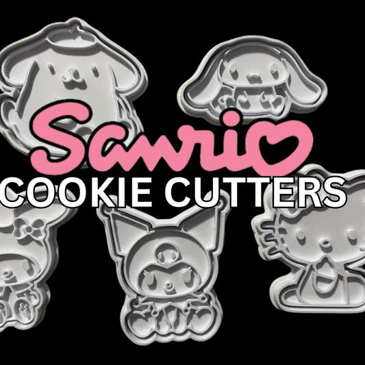 Sanrio Themed Cookie Cutter Set - Baking & Crafts