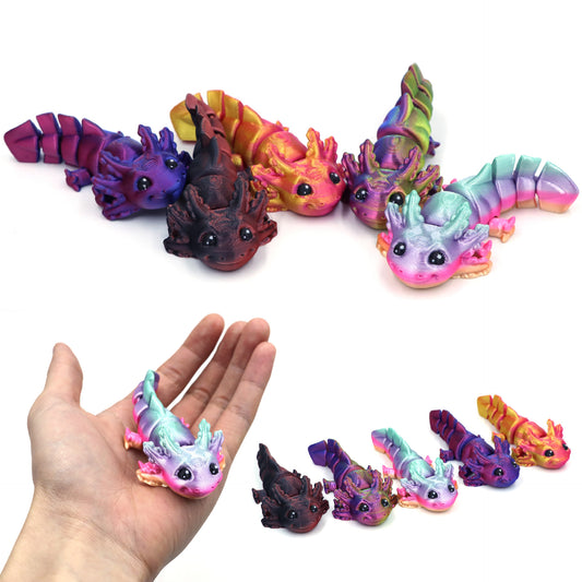 Salamander 3d Printing Toy Articulated