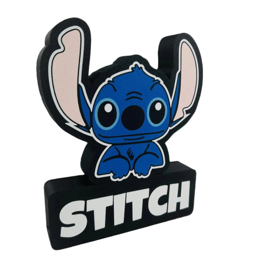 Stitch LED Light Box with Remote Control - Fun Disney Decor Stitch LED Nightlight