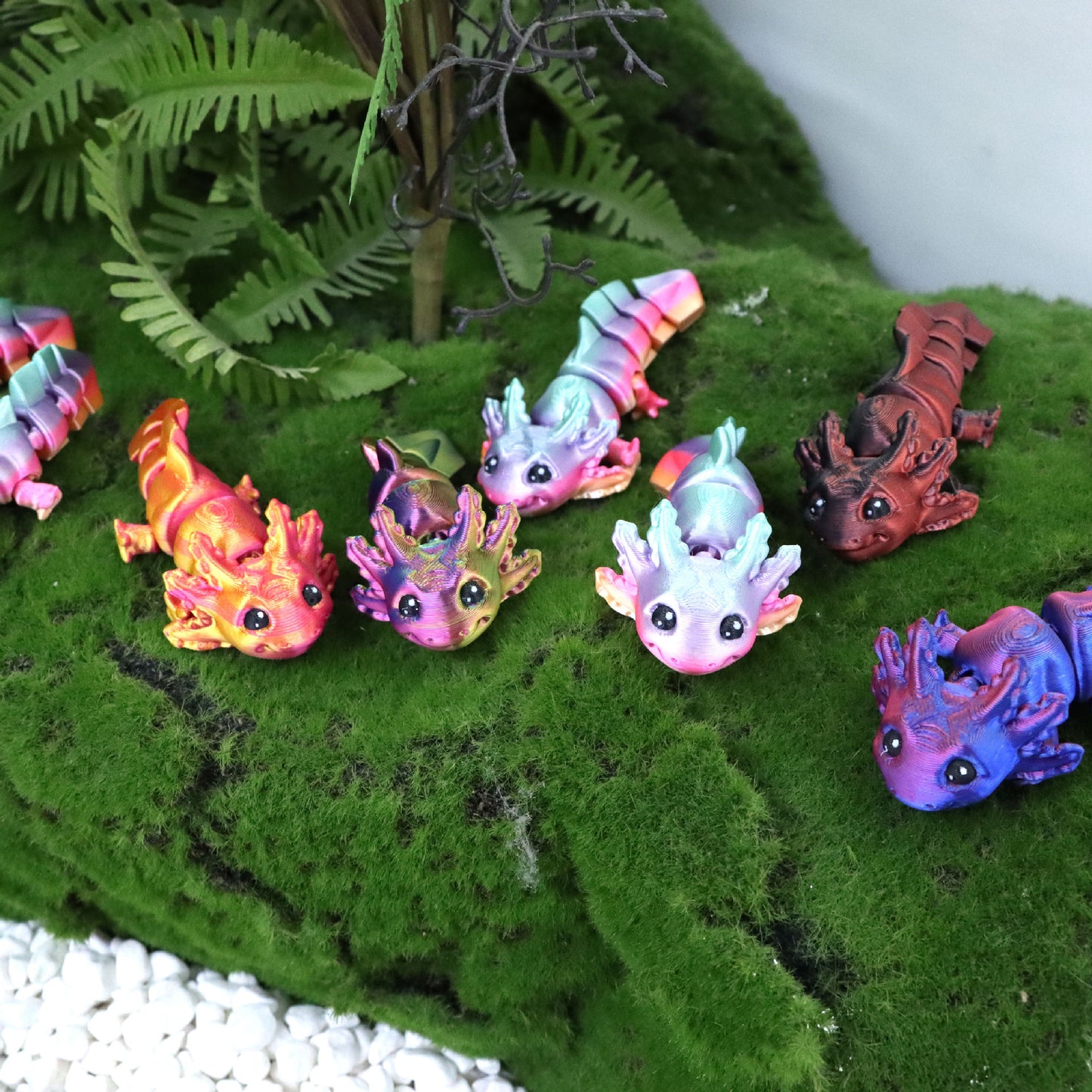 Salamander 3d Printing Toy Articulated